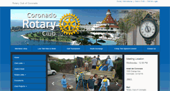 Desktop Screenshot of coronadorotary.org
